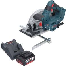 Bosch Bosch gks 18v-57-2 professional handkreissäge 18 v 165 mm 1x akku 5 ah lader Blau Metall