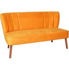 Orange Soffor KAMARIA 2-sits Orange Soffa