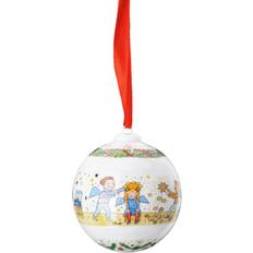 Porcelæn Juletræspynt Hutschenreuther 2024 Porcelain Ball Christmas Tree Ornament