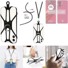 K-S-Trade Mobile phone chain for motorola edge 40 cellphone cord ring