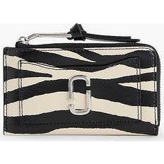 Wallets & Key Holders Marc Jacobs Womens Black/white the Topzipwallet - BLACK/WHITE
