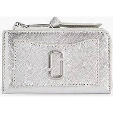 Wallets & Key Holders Marc Jacobs Womens Silver the Topzipwallet