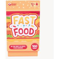 Board Games Fizz Creations Fast Food Card Game. Food & Drink Trivia Card Building Game