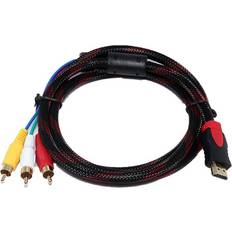 HOD Electronics Hdmi Male To 3 Rca Av Adapter Cable