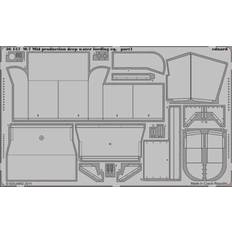 Scale Models & Model Kits Eduard 36157 1:35 Etched Detailing Set for Dragon Kits M7 Mid production deep wa