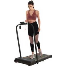 Sportnow 2&#46 5Hp Folding Treadmill Walking Pad W&#47 Led Display&#44 No Assembly Orange