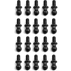 RC Toys Tlily 20Pcs M3 Metal Hex Ball Head Screws for TT01 TT02 Sakura D5 1/10 RC Drift Car Spare Parts Universal,Black