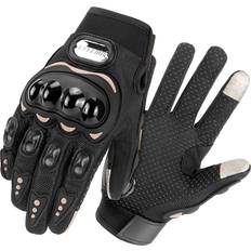 Summer Motorcycle Gloves Breathable Outdoor Sport Gloves Motocross OffRoad Riding Gloves Touch Street Moto Protective Gear for Men Womens Black