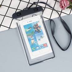 Waterproof Cases Shein pc Glow In The Dark Transparent Pvc Waterproof Case For Mobile Phones Suitable For Swimming Touch Enabled Perfect For Outdoor Activities Underw