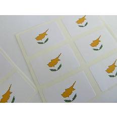 Minilabel sticker pack, self-adhesive cyprus flag