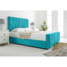 Eleganza Eleganza Scarlett Teal Plush Velvet
