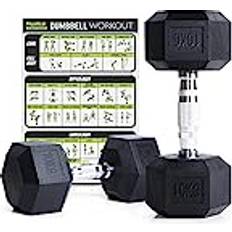 PhysKcal Hex Dumbbells Set 10kg Pair