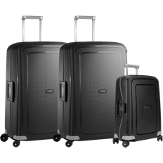 Integrierte Gepäckanhänger Koffer-Sets Samsonite S'Cure Spinner 55 + 75 + 75cm - Set of 3