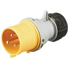 Honeywell Installationsmaterial Honeywell Plug 130v 32a 2p e ip44 yellow electrical connectors k9032yel 205 Grams