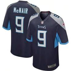 Shein Mens Steve McNair Navy Tennessee Titans Game Retired Player Jersey