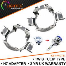 2 h7 holder retainer headlight bulb