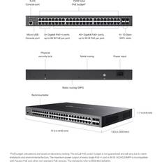 Switcher TP-Link TP-LINK Switch SG3452XMPP