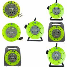 5 meter extension lead Status Extension lead reel 4 way 5m 15m 20m 25m 50m cable socket heavy duty 13a