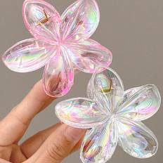 Shein pcs Flower Claw Clips For Women Simple Hair Beach Vacation Hairstyling