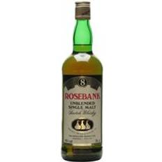 Beer & Spirits Rosebank 8 Year Old Bot.1980s Lowland Single Malt Scotch Whisky 70cl