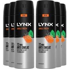 Lynx Orange Deodorants Lynx Jungle Fresh 'Antiperspirant' Spray, Deodorant 200ml, 6 Pk