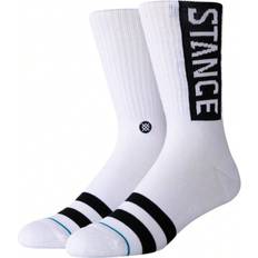 Shein Men Socks Shein UnCommon Solids Classic OG WhiteBlack Crew Socks MDOGGWHT