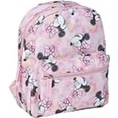 Vaaleanpunainen Koululaukut Minnie Mochila Guarderia 27cm