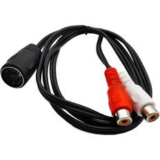 Cables Innov8 7 pin dual rca female jack