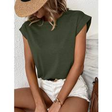 Clothing Shein Batwing Sleeve Round Neck Tee
