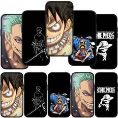 MINISO für iPhone 15 14 Xiaomi Redmi Note 13 12 11 Pro Max X 8 7 XR Samsung Galaxy A15 S24 S23 A05 Huawei OPPO Roronoa Zoro One Anime Luffy Piece Handyhülle