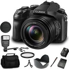 Panasonic Secure Digital HC (SDHC) Compact Cameras Panasonic Panasonic lumix dmc-fz2500 digital camera dmc-fz2500 bundle digital flash 6