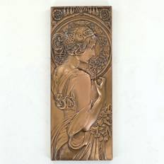 Bronze Wall Decor Fiesta Bronze coloured hanging cherry blossom lady. Wall Decor