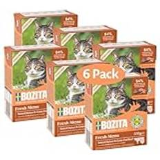 Bozita Gatto Animali domestici Bozita Tetra Bocconcini In Gelatina 24 x 370 g Alimento Umido Per Gatto