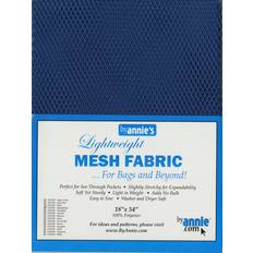 Metervarer Annie Mesh Fabric SUP209 Blastoff Blue Metervare Blå