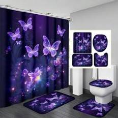 Shein Waterproof Durable Style Butterfly Shower