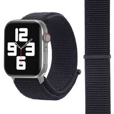 Simple Fashion Nylon Watch Band for Apple Watch Ultra 49mm&Watch Ultra 9&8&7 45mm SE 3&SE