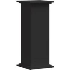 Black plant stand vidaXL Plant Stand Black Engineered Wood
