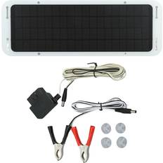 Solar Panels Xusheng 12V 5W Solar Panel Kit Professional Efficient Monocrystalline Silicon Portable Solar Panel for Car Motorcycle Boat