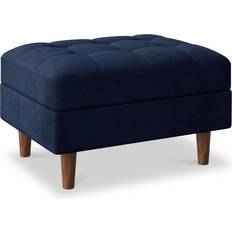 Turquoise Foot Stools Roseland Furniture Skye Tufted Foot Stool