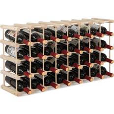 Costway 36-Bottle Bar Pantry Wine Rack