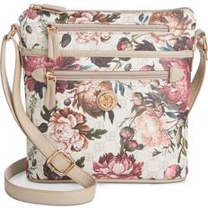 Florals Handbags Giani Bernini Floral Saffiano Small North South Crossbody, Created for Macy's Moody Floral