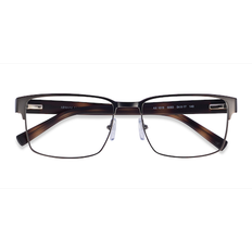 Man - Metaal Brillen en leesbrillen Armani Exchange Armani Exchange Eyeglasses, AX1019 Matte Gunmetal