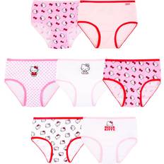 Hello Kitty Kid's Briefs 7-pack - White/Pink