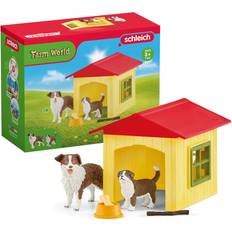 Koira Leikkipakkaukset Schleich Friendly Dog House 42573