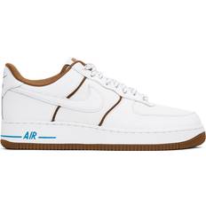 Nike air force 1 '07 blue white Nike Air Force 1 '07 LX M - White/Light British Tan/Photo Blue