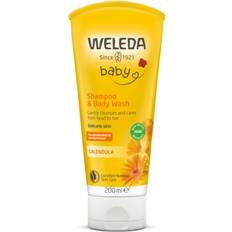 Weleda Weleda Baby Shampoo Wash w. Calendula Sensitive Kids Shampoo Baby Bath Wash Baby Face Wash baby Shower Cream in One by Weleda Baby Skincare 200ml