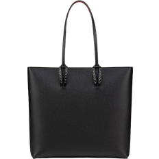 【関税&送料込】Christian Louboutin Tote Bag CHRISTIAN LOUBOUTIN: Denim Embroidered Spiked Cabata Tote