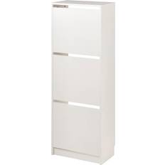 Ikea Hallmöbler & Tillbehör Ikea Bissa White Skoställ 45x135cm