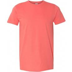 Silk T-shirts Shein Gildan Softstyle TShirt Coral Silk