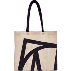 Jute Handväskor Nordiska Kompaniet Jute Tote Large - Beige